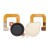Fingerprint Sensor Flex Cable For Motorola Moto E5 Play Black By - Maxbhi Com