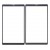 Replacement Front Glass For Samsung Galaxy Tab A7 Lite Black By - Maxbhi Com