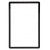 Replacement Front Glass For Samsung Galaxy Tab S4 10 5 Black By - Maxbhi Com