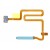 Fingerprint Sensor Flex Cable For Oppo A73 5g Blue Red By - Maxbhi Com