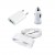 3 in 1 Charging Kit for Acer Liquid Z410 with USB Wall Charger, Car Charger & USB Data Cable