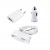 3 in 1 Charging Kit for Alcatel One Touch X-Pop with USB Wall Charger, Car Charger & USB Data Cable
