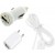 3 in 1 Charging Kit for BlackBerry Porsche Design P-9982 with USB Wall Charger, Car Charger & USB Data Cable