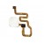 Fingerprint Sensor Flex Cable For Xiaomi Redmi Note 6 Pro Black By - Maxbhi Com