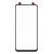 Replacement Front Glass For Realme X Black By - Maxbhi Com