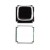 Home Button Outer For Blackberry Bold Touch 9900 White By - Maxbhi Com