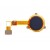 Fingerprint Sensor Flex Cable For Oppo A32 Black By - Maxbhi Com