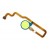 Fingerprint Sensor Flex Cable For Huawei Y Max Brown By - Maxbhi Com