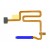 Fingerprint Sensor Flex Cable For Realme V5 Blue By - Maxbhi Com