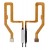 Fingerprint Sensor Flex Cable For Lg K62 White By - Maxbhi Com