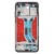 Lcd Frame Middle Chassis For Huawei P Smart S Blue By - Maxbhi Com