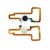 Fingerprint Sensor Flex Cable For Asus Zenfone 5 Lite Zc600kl Black By - Maxbhi Com