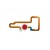 Fingerprint Sensor Flex Cable For Asus Zenfone 5 Lite Zc600kl Red By - Maxbhi Com