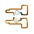 Fingerprint Sensor Flex Cable For Asus Zenfone 5 Lite Zc600kl White By - Maxbhi Com