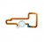 Fingerprint Sensor Flex Cable For Asus Zenfone 5 Lite Zc600kl White By - Maxbhi Com