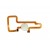 Fingerprint Sensor Flex Cable For Asus Zenfone 5 Lite Zc600kl White By - Maxbhi Com