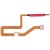 Fingerprint Sensor Flex Cable For Lg Q52 Black By - Maxbhi Com
