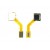 Home Button Complete For Blackberry Bold 9700 White By - Maxbhi Com