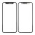 Replacement Front Glass For Apple Iphone 13 Mini Black By - Maxbhi Com