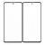 Replacement Front Glass For Samsung Galaxy M52 5g Black By - Maxbhi Com