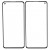 Replacement Front Glass For Xiaomi 11 Lite 5g Ne Black By - Maxbhi Com