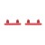 Volume Side Button Outer For Apple Iphone 13 Mini Red By - Maxbhi Com