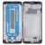 Lcd Frame Middle Chassis For Samsung Galaxy M22 Black By - Maxbhi Com