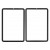 Replacement Front Glass For Apple Ipad Mini 2021 Black By - Maxbhi Com