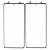 Replacement Front Glass For Motorola Edge 20 Pro Black By - Maxbhi Com
