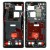 Lcd Frame Middle Chassis For Huawei Mate 40 Pro 4g Black By - Maxbhi Com