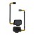 Fingerprint Sensor Flex Cable For Samsung Galaxy S8 Active Black By - Maxbhi Com