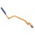 Fingerprint Sensor Flex Cable For Xiaomi Redmi Note 9 Pro Max Blue By - Maxbhi Com
