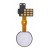 Fingerprint Sensor Flex Cable For Lg G5 Se Silver By - Maxbhi Com