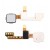 Fingerprint Sensor Flex Cable For Vivo X6 Silver By - Maxbhi Com
