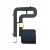 Fingerprint Sensor Flex Cable For Asus Zenfone 3 Zoom Ze553kl Black By - Maxbhi Com