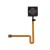 Fingerprint Sensor Flex Cable For Lg K50 Black By - Maxbhi Com