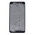 Lcd Frame Middle Chassis For Xiaomi Redmi Note 3 Mediatek Black By - Maxbhi Com