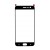 Replacement Front Glass For Oppo F3 Black By - Maxbhi Com