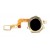 Fingerprint Sensor Flex Cable For Oppo A8 Black By - Maxbhi Com