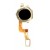 Fingerprint Sensor Flex Cable For Oppo A8 Black By - Maxbhi Com