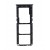Sim Card Holder Tray For Oppo A9 2020 Black - Maxbhi Com