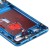 Lcd Frame Middle Chassis For Huawei P40 Blue By - Maxbhi Com