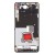 Lcd Frame Middle Chassis For Huawei P40 Silver By - Maxbhi Com