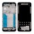Lcd Frame Middle Chassis For Lg Q51 Black By - Maxbhi Com