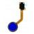 Fingerprint Sensor Flex Cable For Lg X4 Plus White By - Maxbhi Com