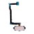 Fingerprint Sensor Flex Cable For Samsung Galaxy Note5 Cdma Gold By - Maxbhi Com