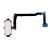 Fingerprint Sensor Flex Cable For Samsung Galaxy Note5 Cdma White By - Maxbhi Com