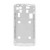 Lcd Frame Middle Chassis For Motorola Moto X Play 32gb White By - Maxbhi Com