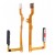 Fingerprint Sensor Flex Cable For Huawei Enjoy 20 Black By - Maxbhi Com