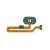 Fingerprint Sensor Flex Cable For Meizu Pro 7 Gold By - Maxbhi Com